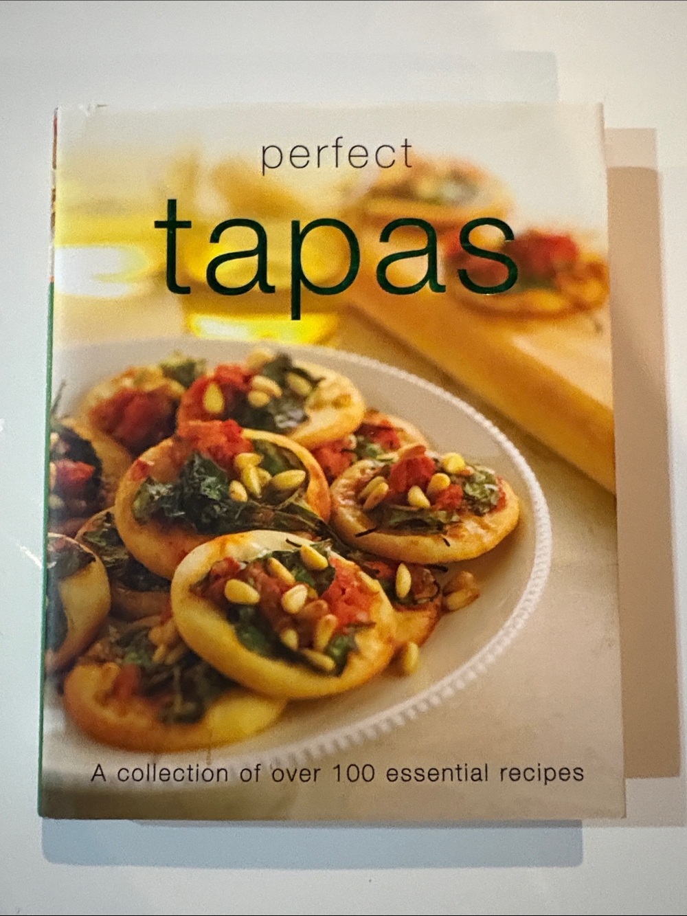 Perfect Tapas Cookbook - White Cover